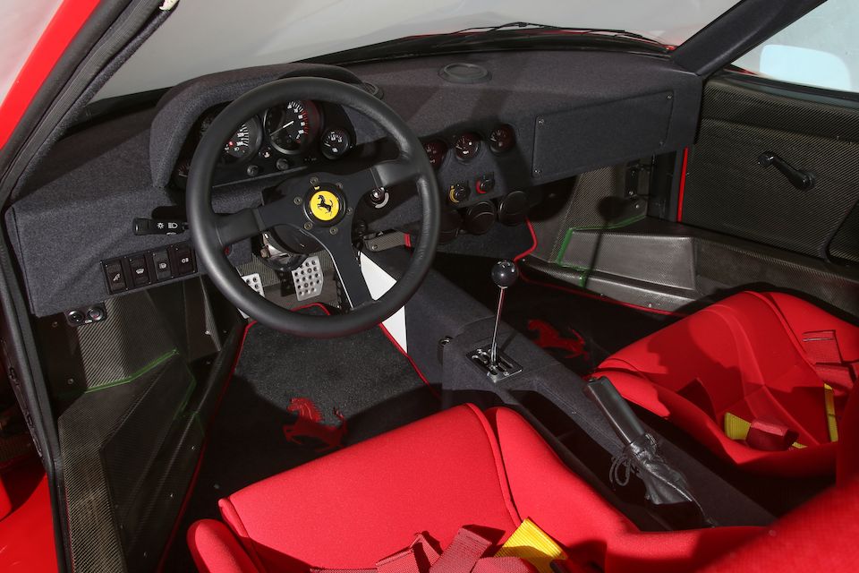 <b>1993 FERRARI F40LM  </b><br />VIN. ZFFGX34X000097893