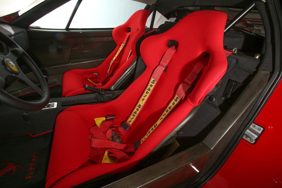 <b>1993 FERRARI F40LM  </b><br />VIN. ZFFGX34X000097893