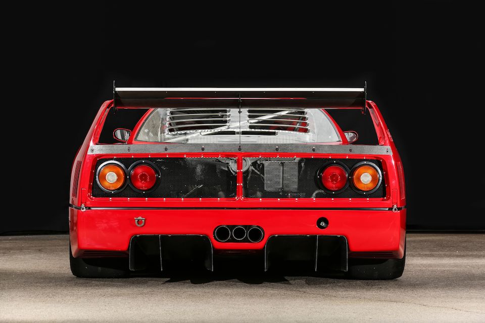 <b>1993 FERRARI F40LM  </b><br />VIN. ZFFGX34X000097893