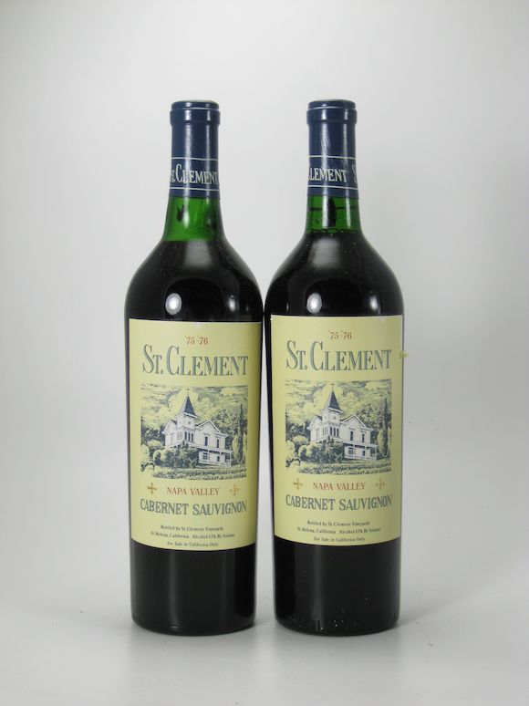 Bonhams St. Clement Sauvignon, NV '75'76 (10)