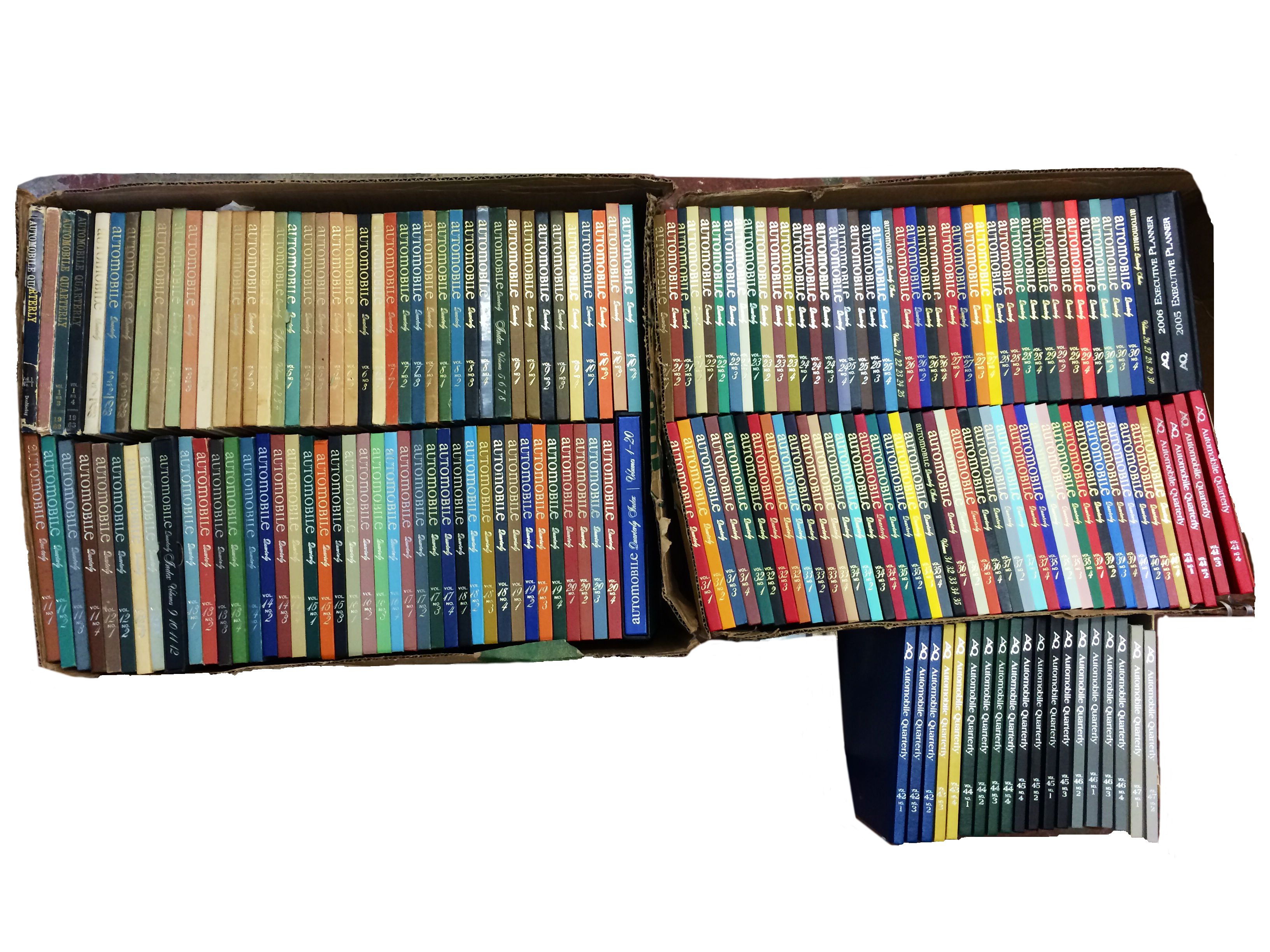 Bonhams Cars : A near complete run of AQ Form Vol. 1 no. 1 to Vol. 47 no. 2