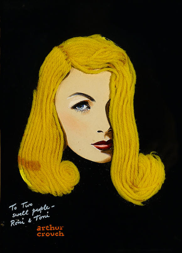 Bonhams An Arthur Crouch Portrait Of Veronica Lake