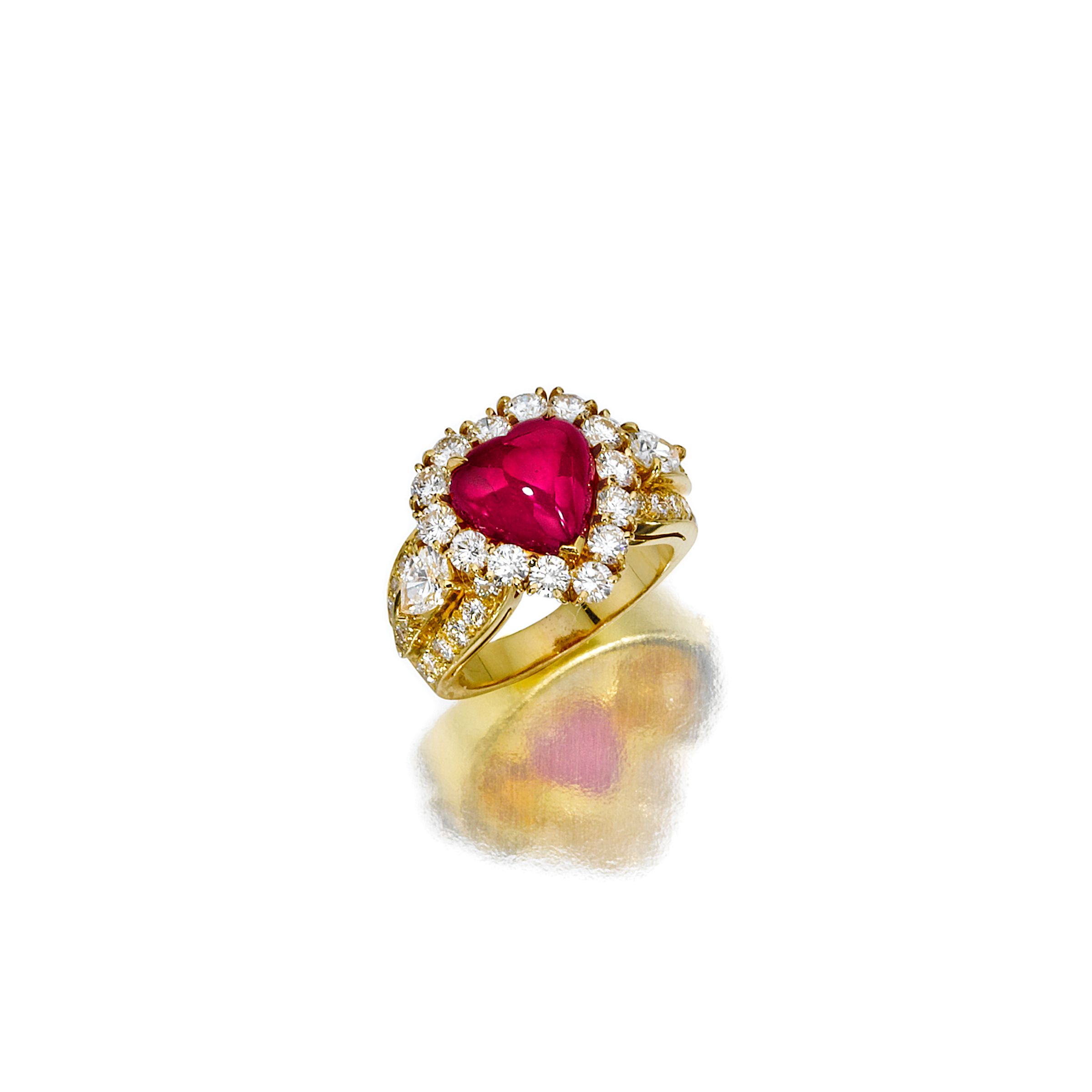 A ruby and diamond ring, Van Cleef & Arpels