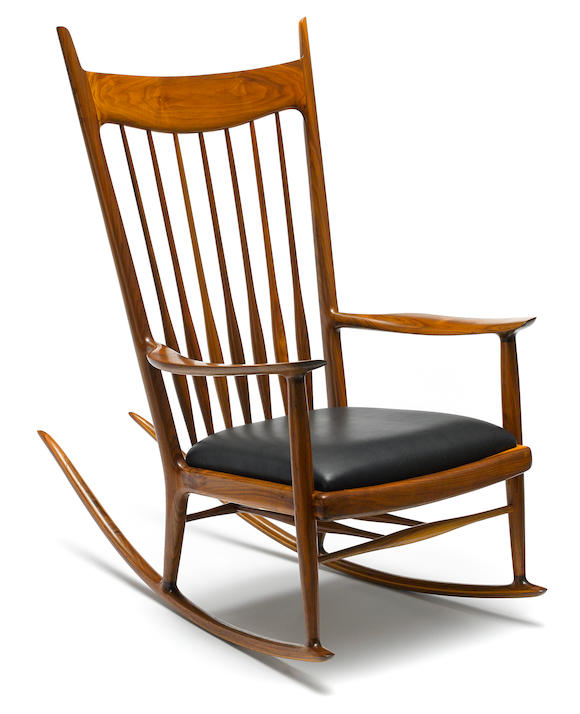 Bonhams : Sam Maloof (American, 1916-2009) Rocking chair, 1960s