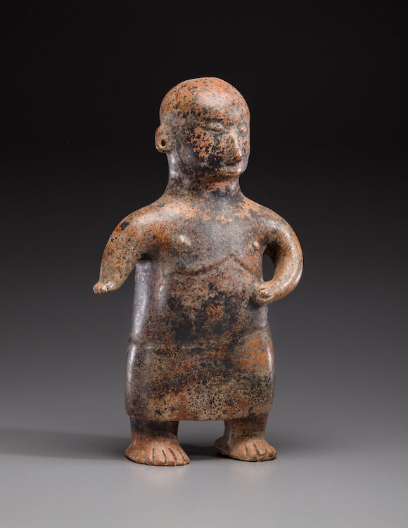 Colima Figure Bonhams : Colima Standing Female Figure, Protoclassic, ca. 100 B.C. - A ...