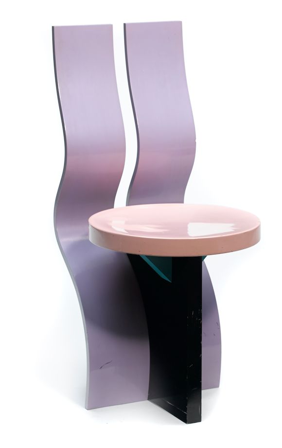 Bonhams A Thomas Lear Grace lacquered wood Lorry Chair 1984