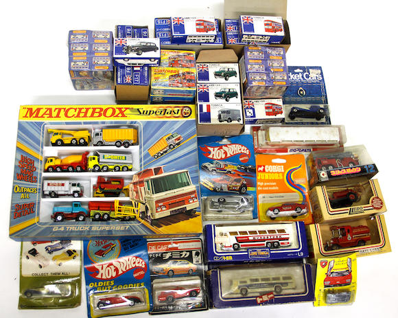 Bonhams : 1/87th and small scaled boxed die-cast vehicles