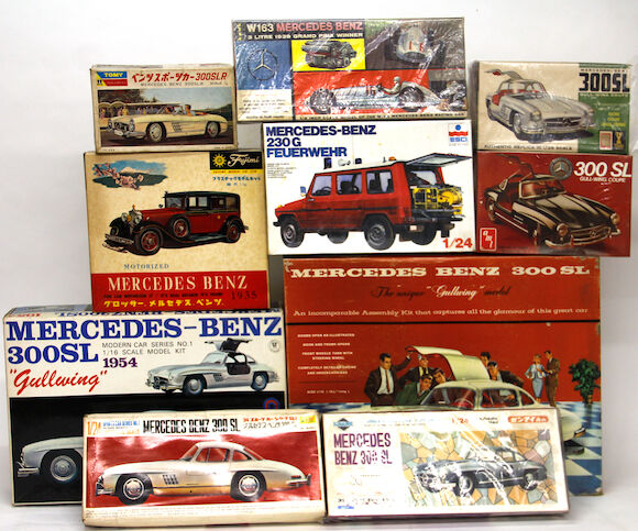Bonhams : Mercedes Benz Plastic Model Kits