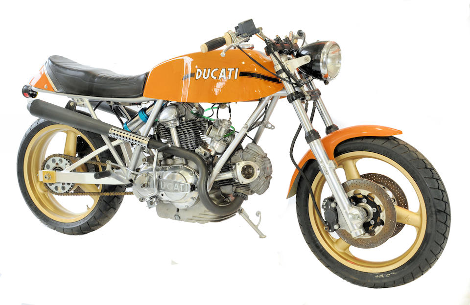 Bonhams : 1974 Ducati GT750 Cafe Special Frame no. 7549301 Engine no ...