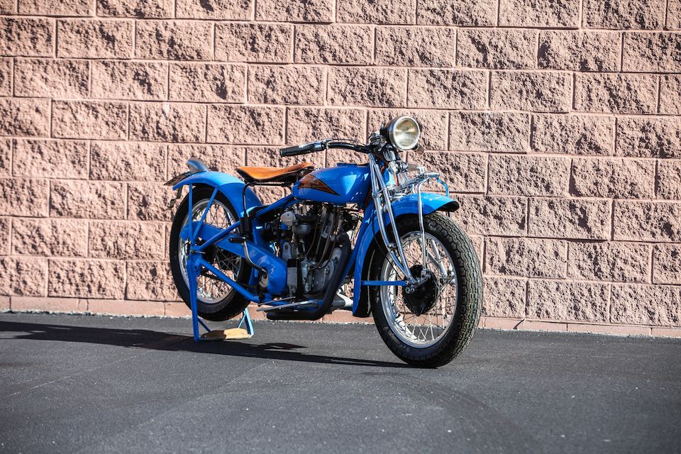 Bonhams : Gwen Banquer recreation,1929 Indian-Crocker 45ci Overhead