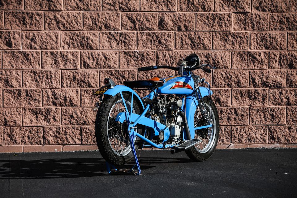 Bonhams : Gwen Banquer recreation,1929 Indian-Crocker 45ci Overhead