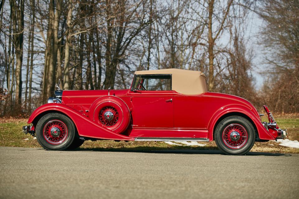 Bonhams : 1934 Packard Eight 1101 Coupe Roadster Chassis no. 71919 ...