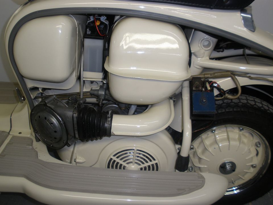 Lambretta Ld Engine Stand  . Lambretta 125 Ld 1° Serie.