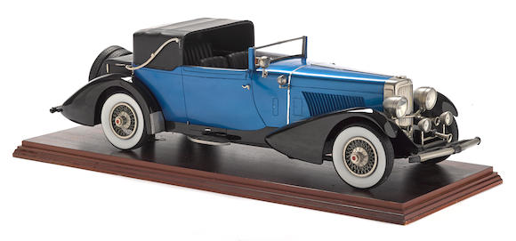 Bonhams A 18 Scale Model Of A Duesenberg Fernandez And Darrin