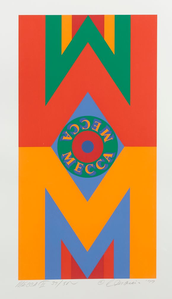 Bonhams Robert Indiana (born 1928); Mecca I; II; III; (3)