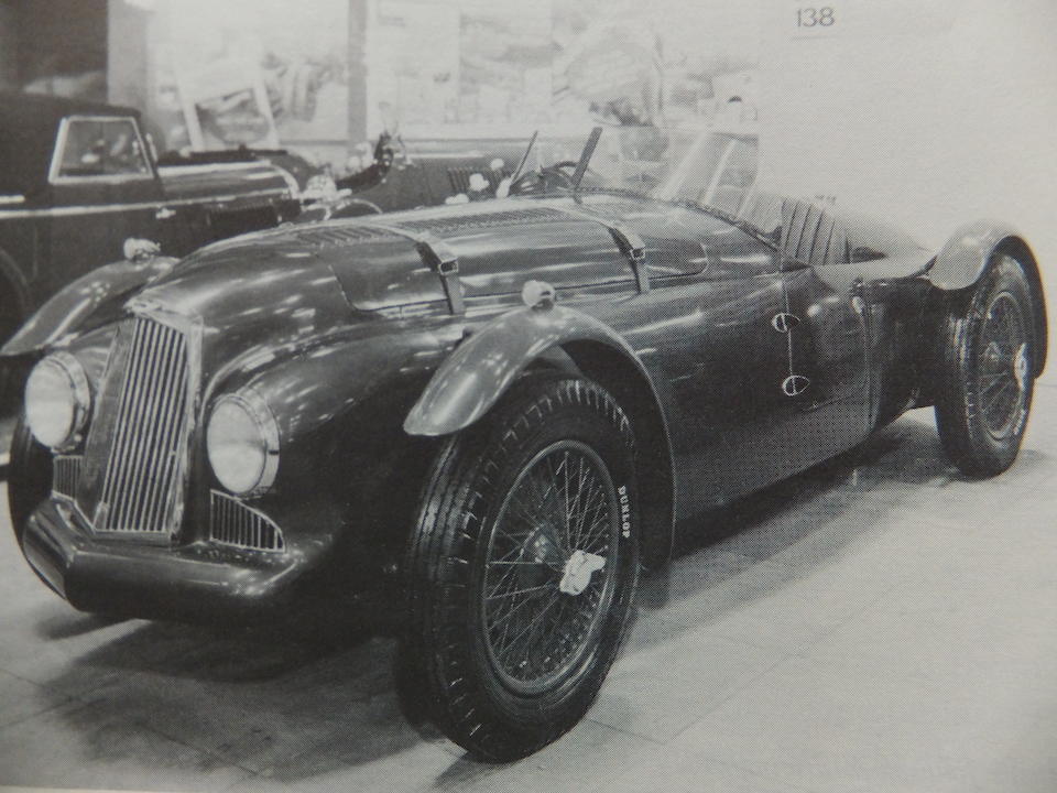 Bonhams : 24 Hours of SPA Winning and London Motor Show,1948 ASTON ...