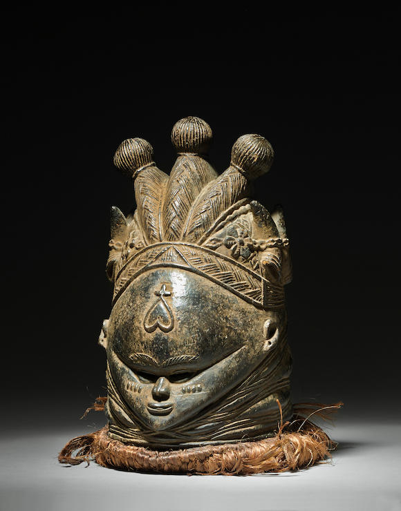 Bonhams : Mende Helmet Mask, Sierra Leone