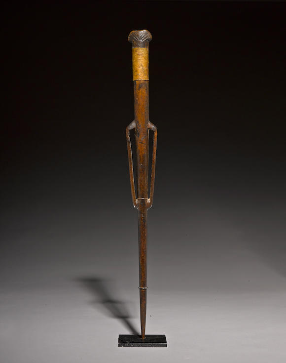 Bonhams : Large Mossi Anthropomorphic Flute/Whistle, Hounde Region ...