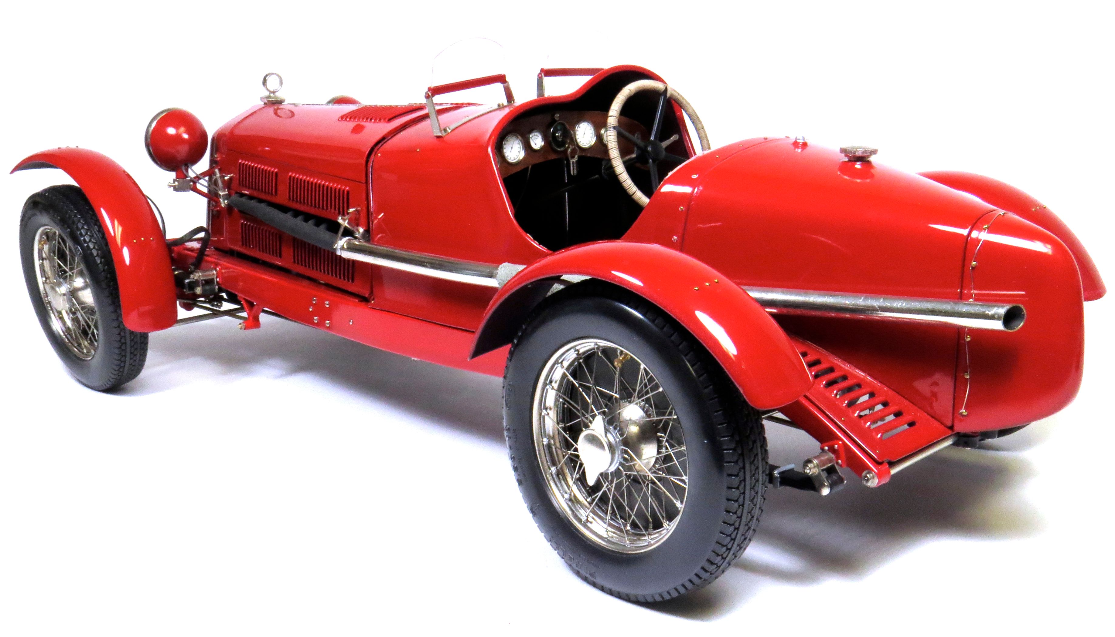 Bonhams Cars 1931 Alfa Romeo 8C 2300 Monza. 18 scale. Built by Brady