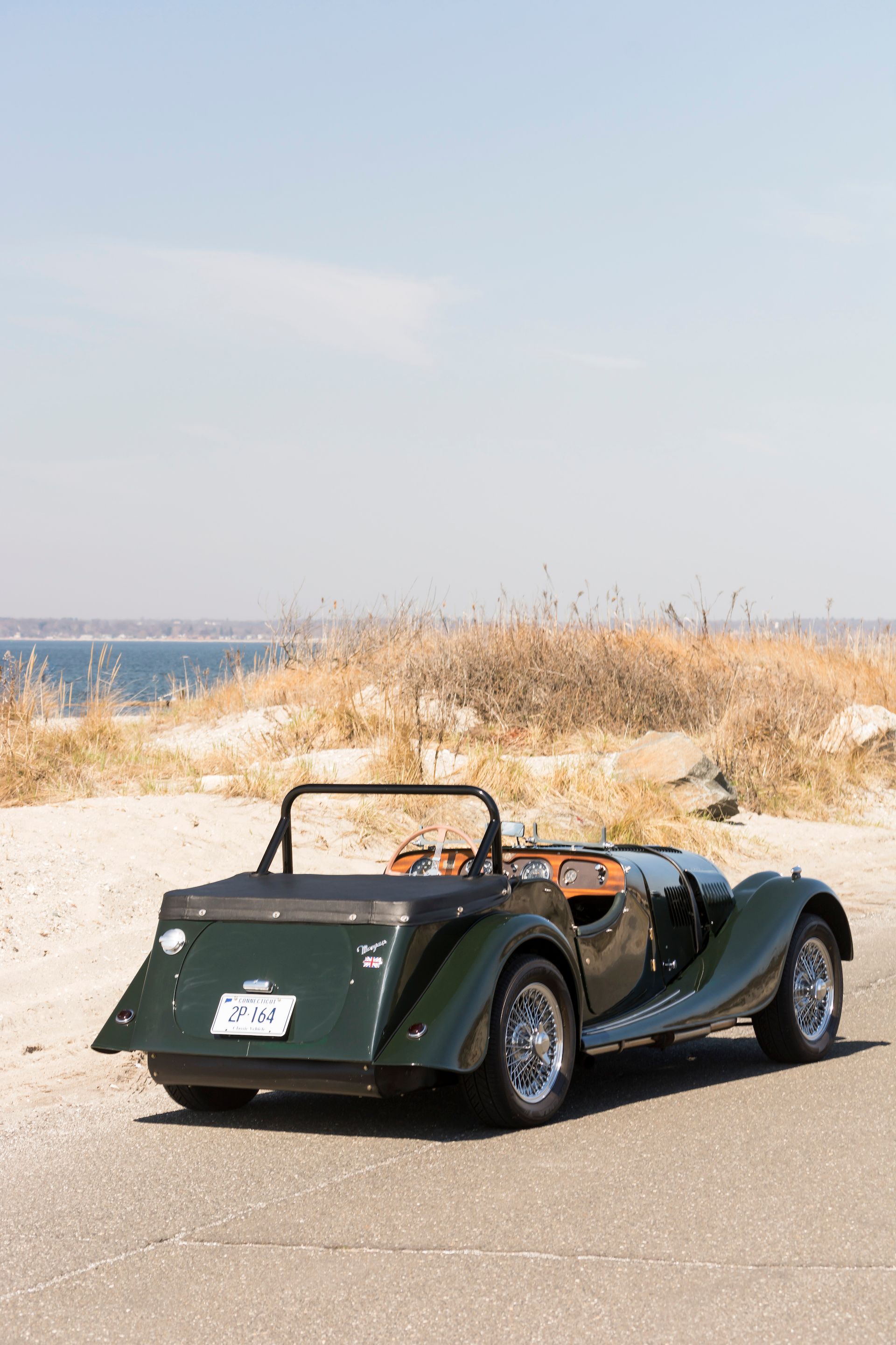 MORGAN PLUS 4 S.S #3 AU 1/32 KIT LAGARTIJA CHASSIS SLOT CLASSIC