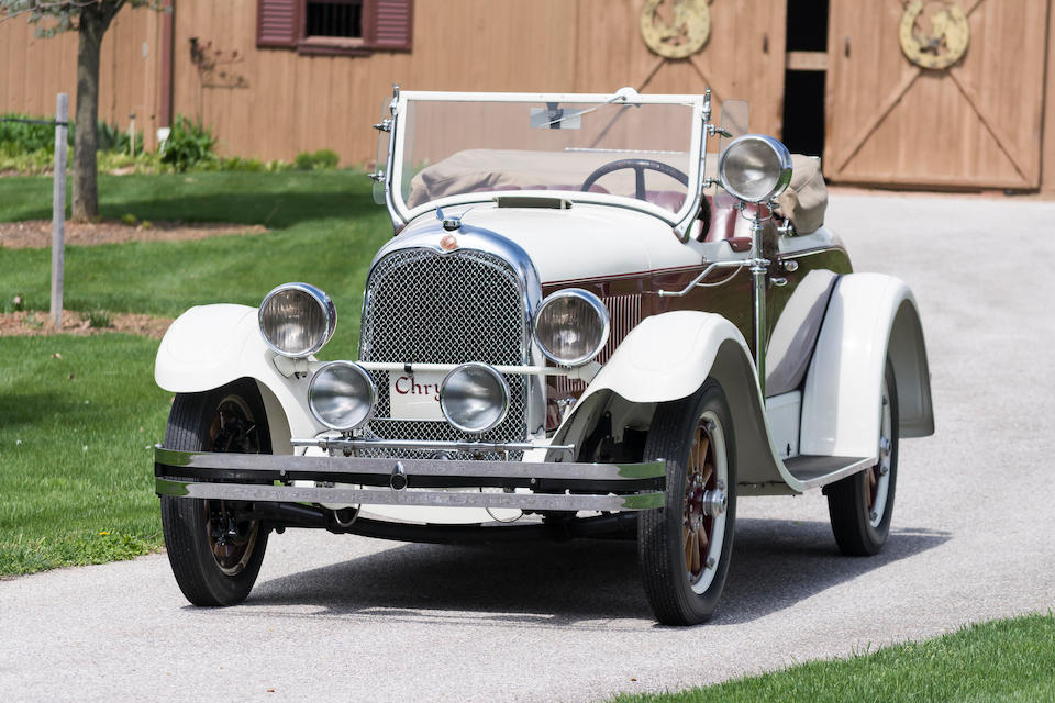 Bonhams 1926 Chrysler 6 G70 Series Roadster Engine No G