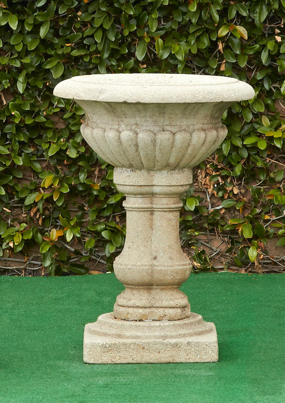 Bonhams : A Continental stone birdbath attributed to Austin & Seeley ...