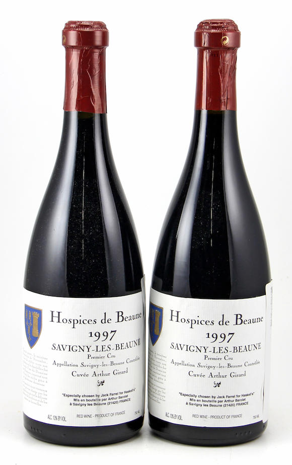 Bonhams : Hospices de Beaune, Savigny Les Beaune, Cuvée Arthur Girard 1997