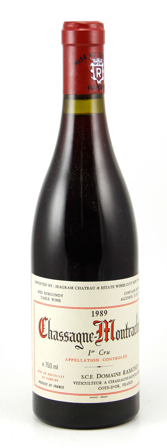 Bonhams : Chassagne-Montrachet, rouge 1989