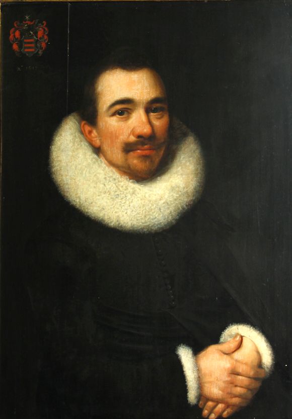 Bonhams : Dutch School, 17th Century A portrait of a gentleman, half ...