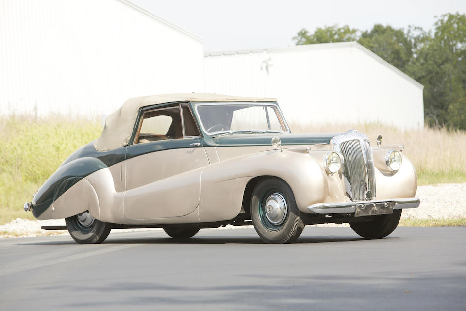 Bonhams : 1950 Daimler DB18 Special Sports ConvertibleChassis no ...