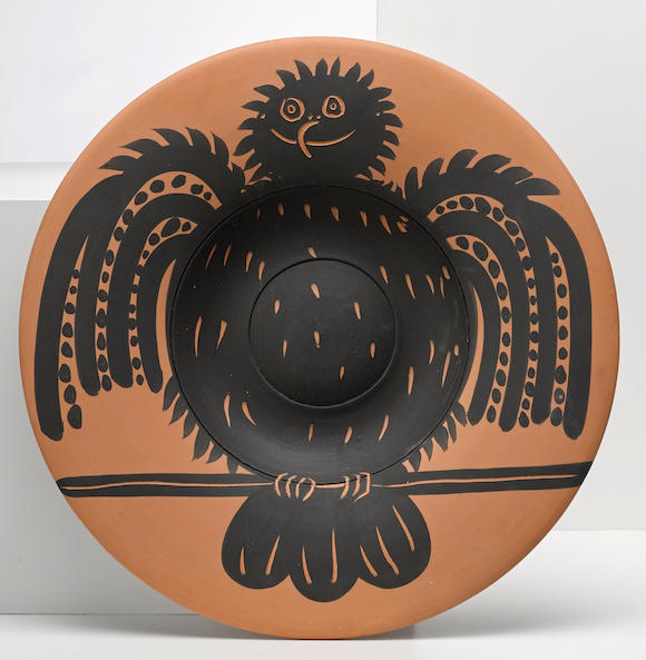 Bonhams Pablo Picasso 1881 1973 Perched Black Owl