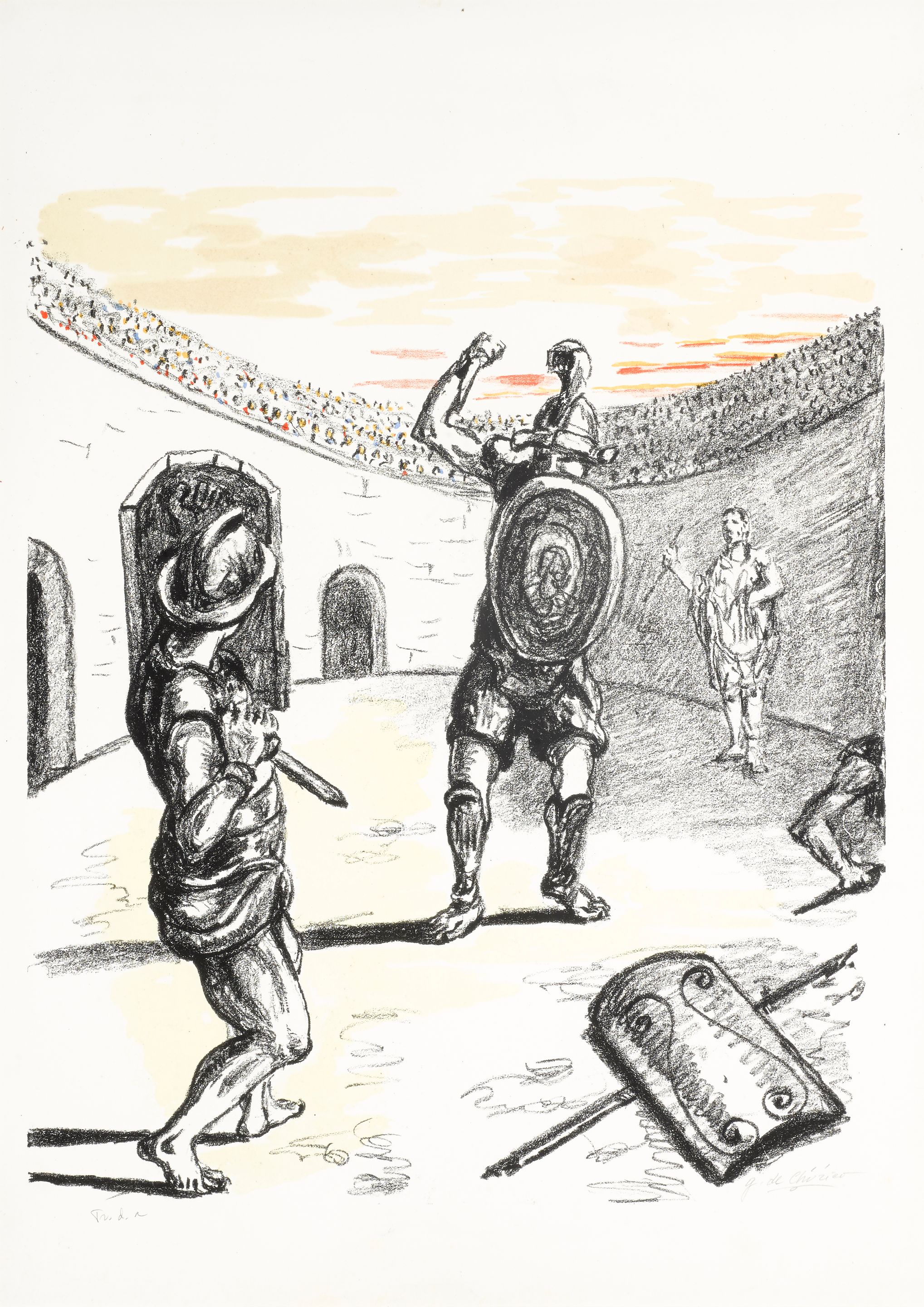 Gladiatori nell'arena