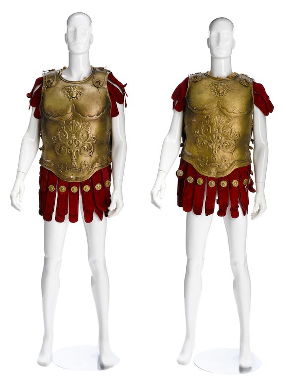 Bonhams A pair of Roman centurions' breastplates from BenHur