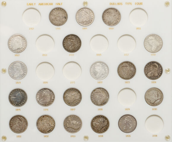 Bonhams : Partial Type Sets of U.S. Coins in Capital Plastic Holders