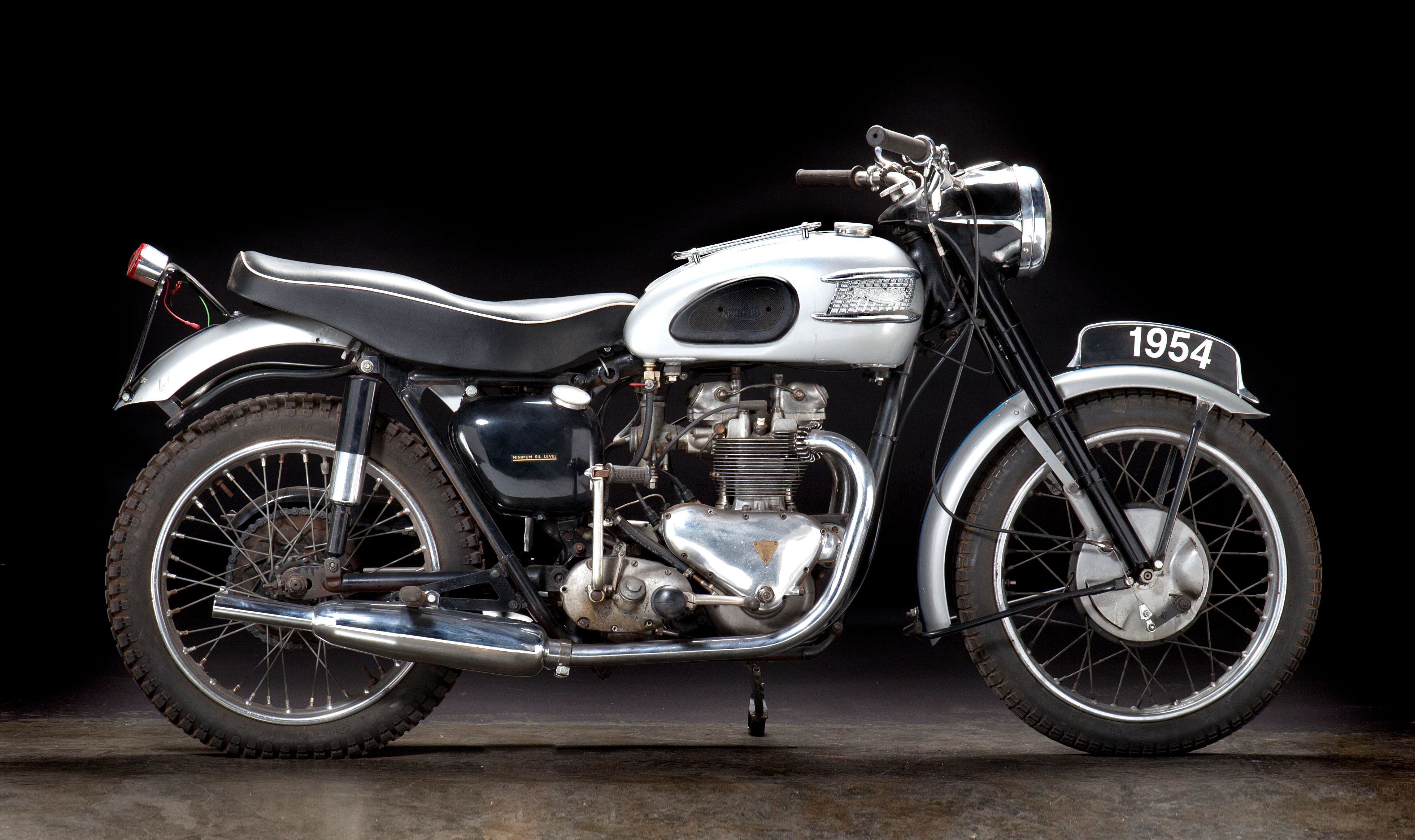 Bonhams Cars : From a private Southeastern collection,1954 Triumph T100 ...