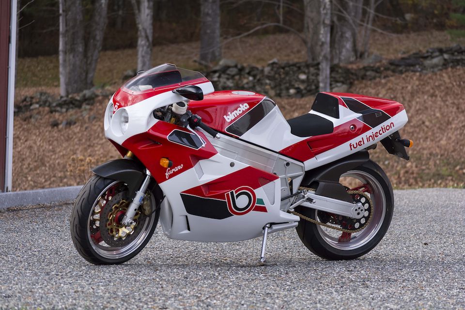 Bonhams : 1992 Bimota YB8 1002cc Furano Frame no. ZESS8YA2XNRANS001