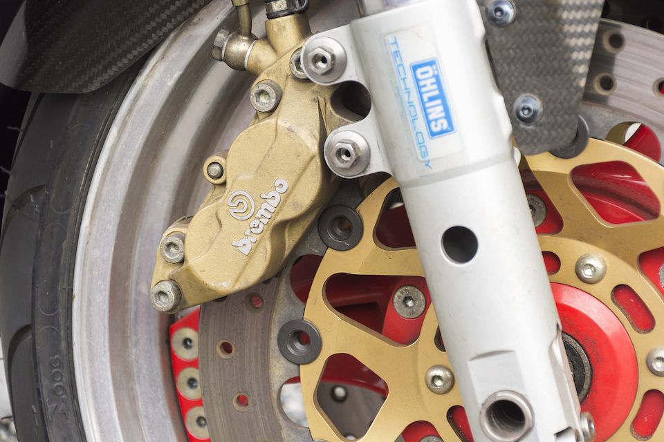 Bonhams : 1992 Bimota YB8 1002cc Furano Frame no. ZESS8YA2XNRANS001