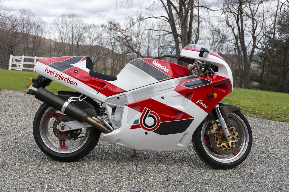 Bonhams : 1992 Bimota YB8 1002cc Furano Frame no. ZESS8YA2XNRANS001