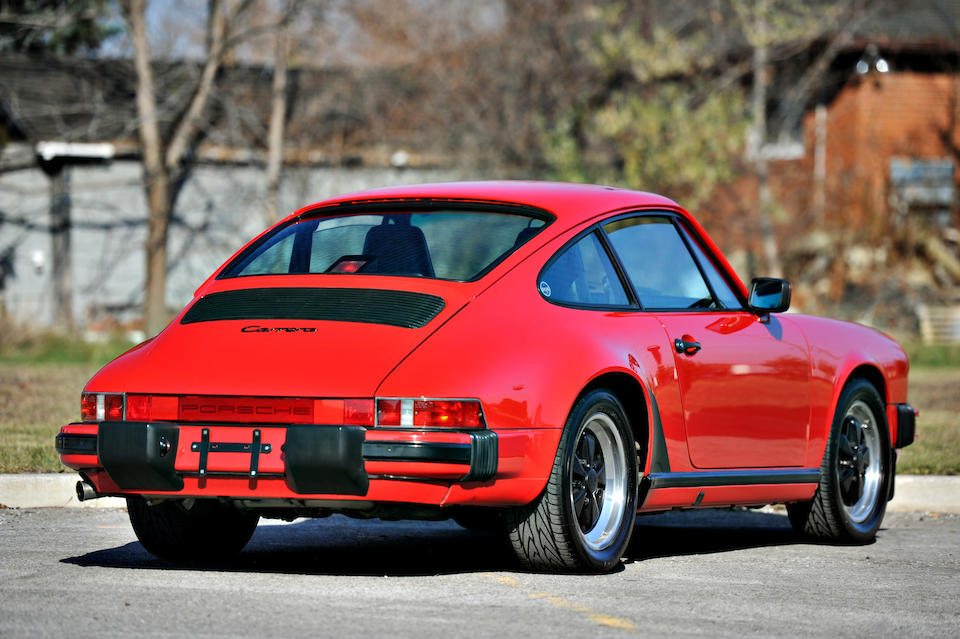 Bonhams : 1987 Porsche 911 Carrera 3.2 Coupevin. Wp0ab0919hs121555 