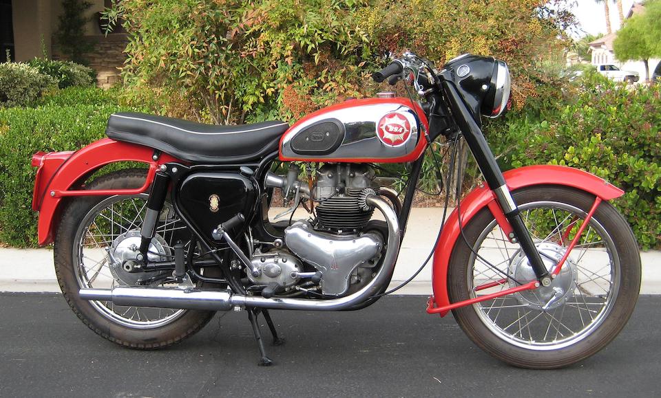 Bonhams : 1956 BSA A7 497CC SHOOTING STAR Frame no. EA71286 Engine no ...