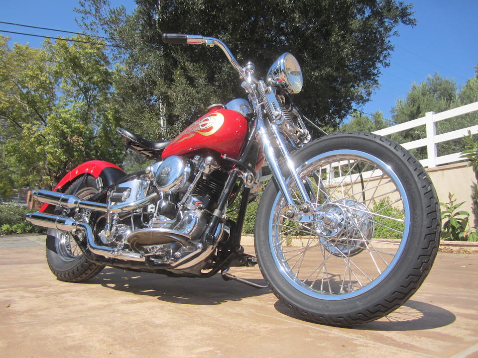 Harley Davidson Knucklehead Bobber