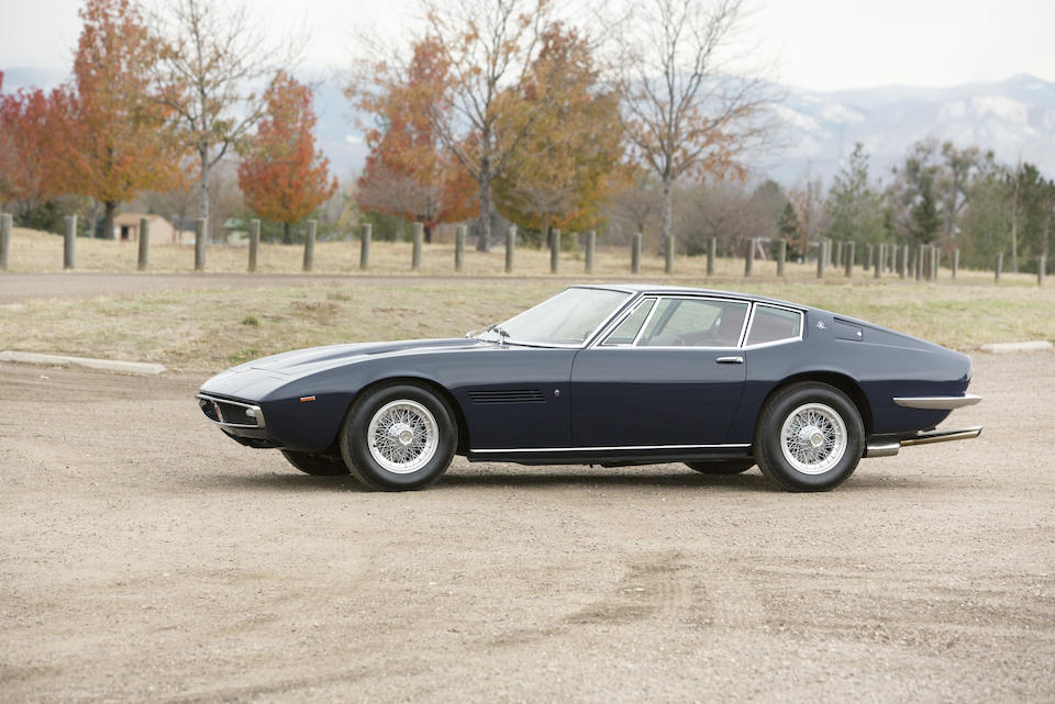 Bonhams 1968 Maserati Ghibli 4 7 Coupe Chassis No Am115 538 Engine