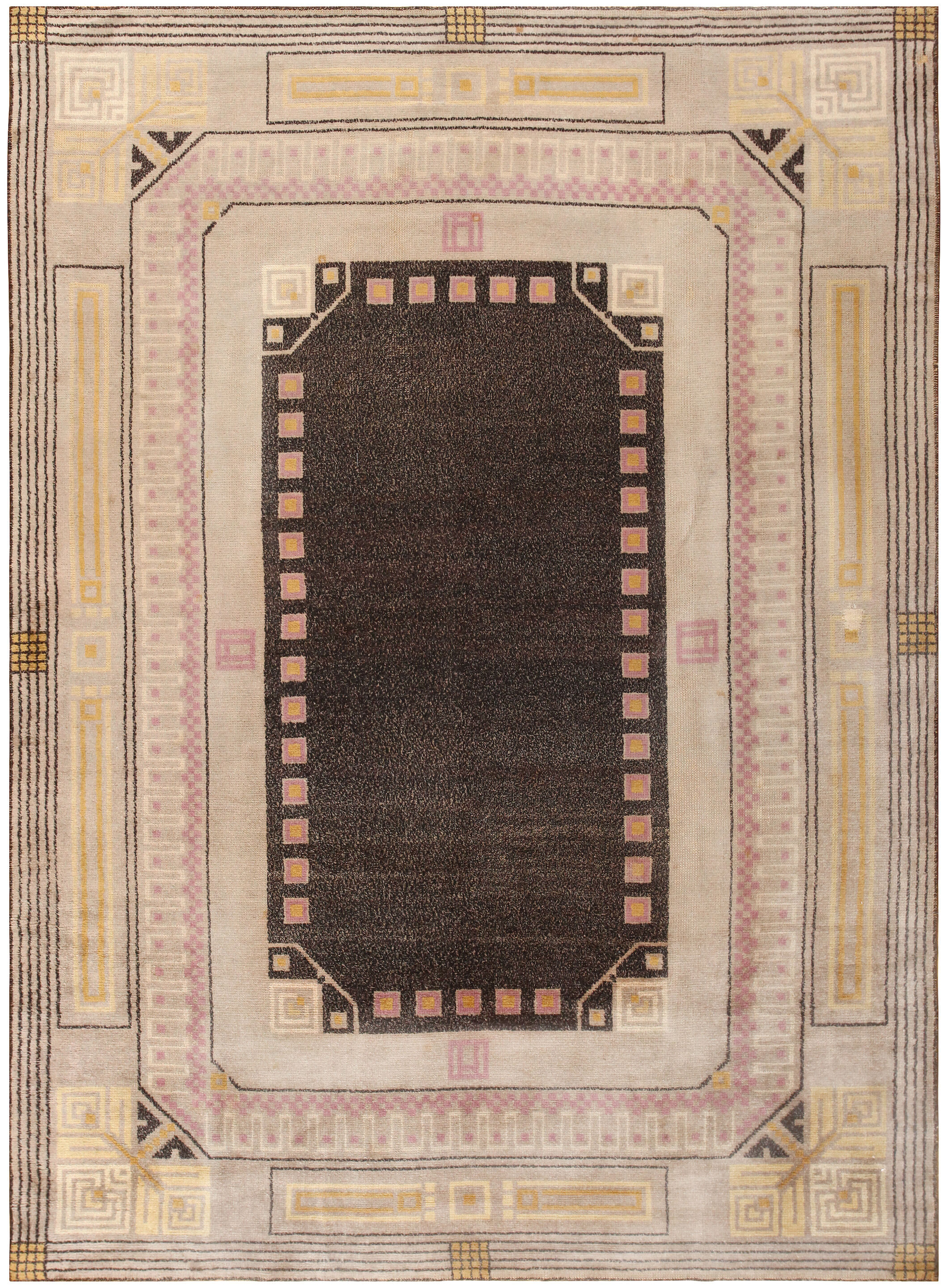 An Art Deco carpet by Josef Hoffmann (1870-1956) Austria size ap