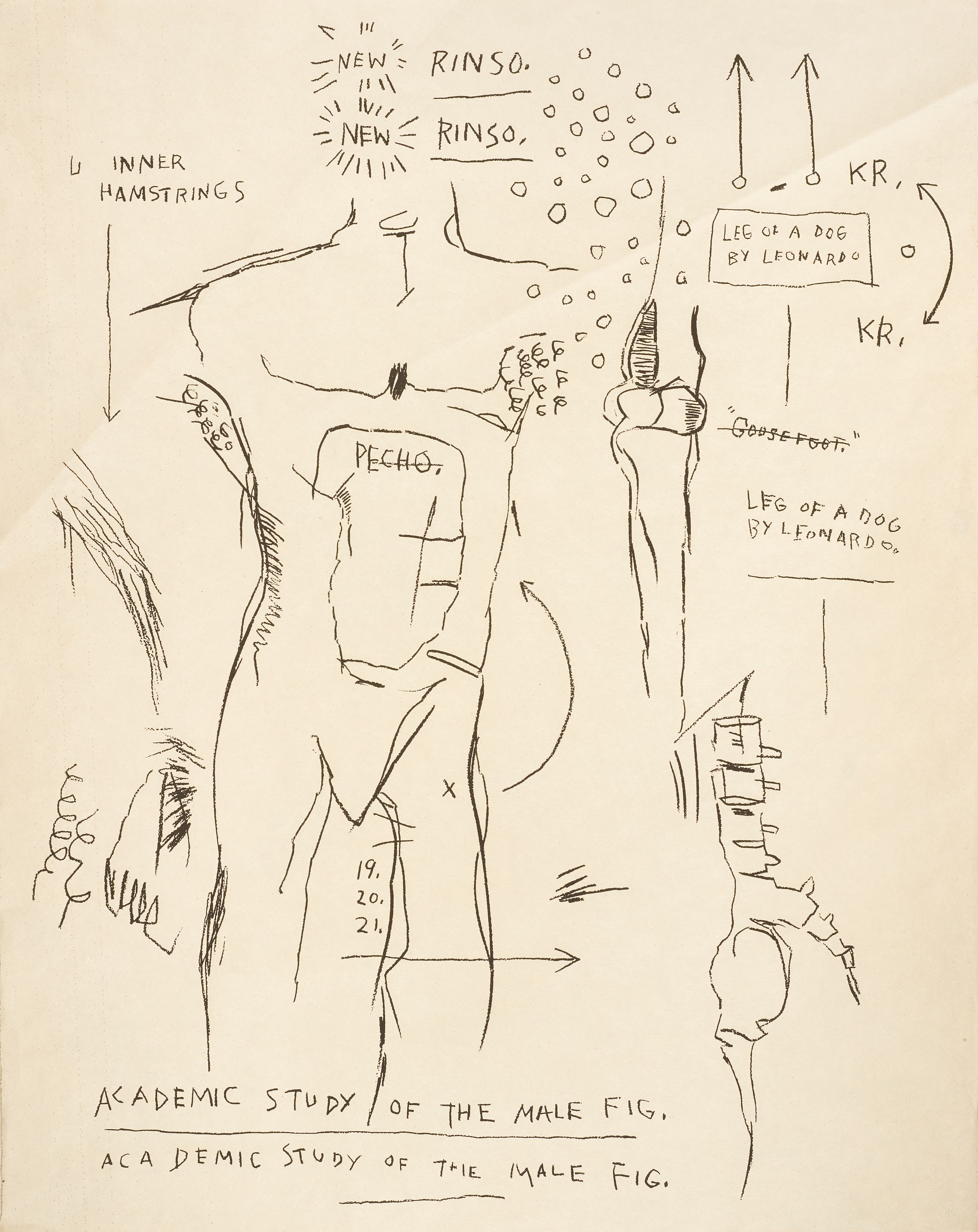 Academic Study of the Male Figure