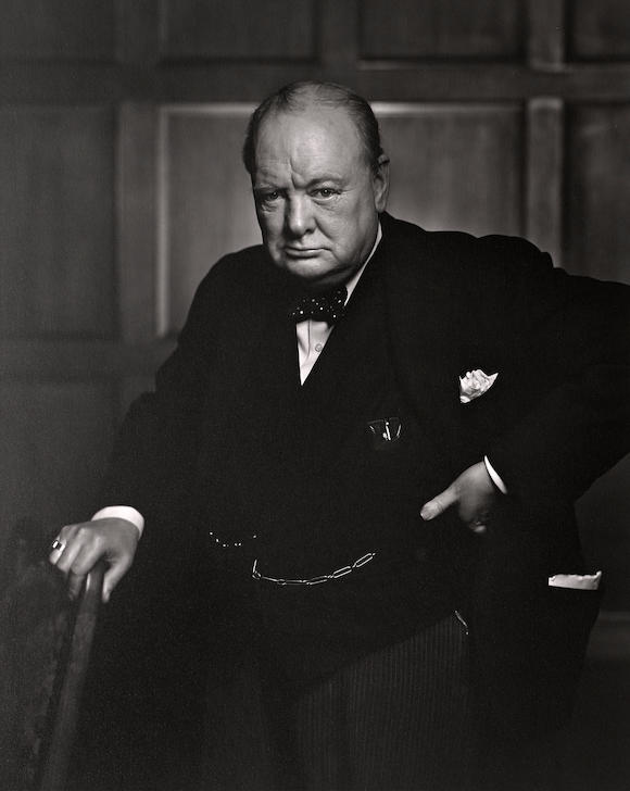 Bonhams : Yousuf Karsh (1908-2002); Sir Winston Churchill;