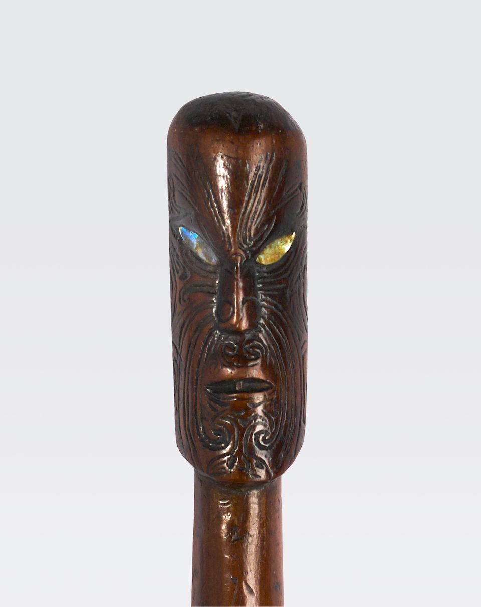 Bonhams Maori Walking Stick, New Zealand
