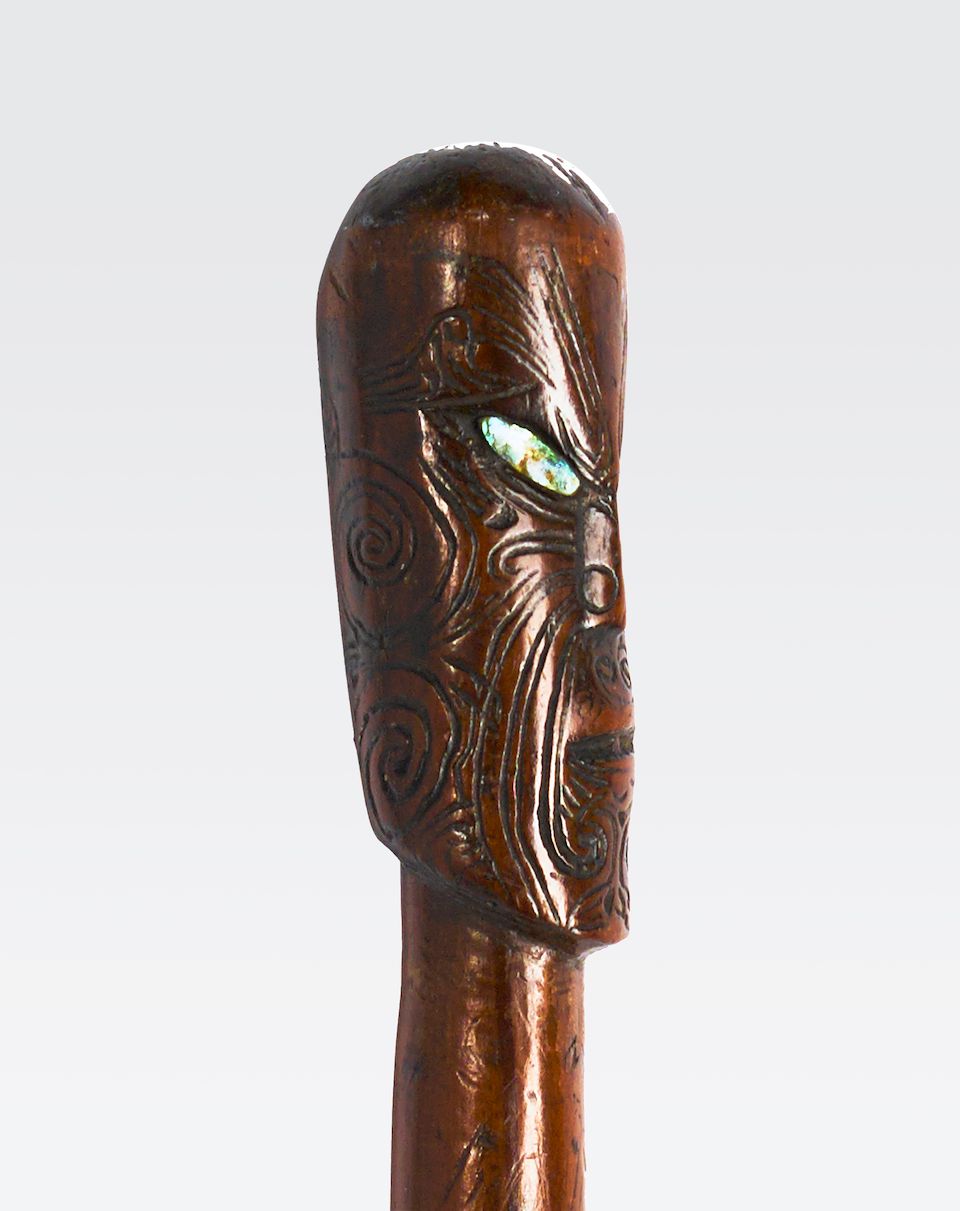 Bonhams Maori Walking Stick, New Zealand