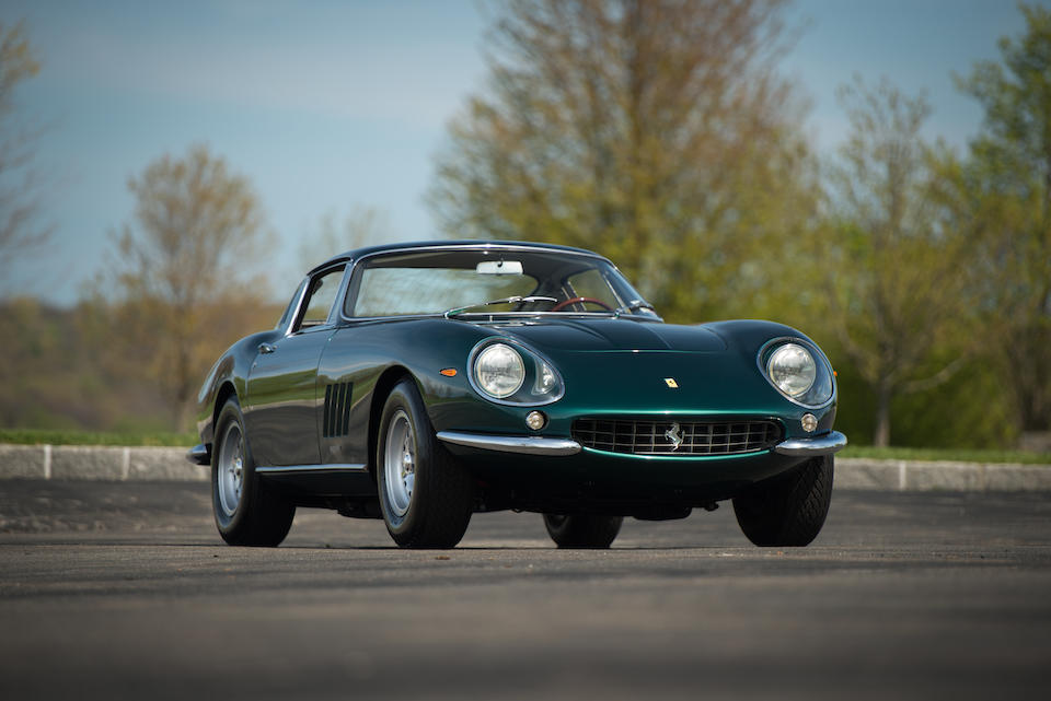 Bonhams Rare Original Color Scheme In The Current Ownership For Four Decades1967 Ferrari 275 Gtb 4coachwork By Scaglietti Design By Pininfarinachassis No engine No