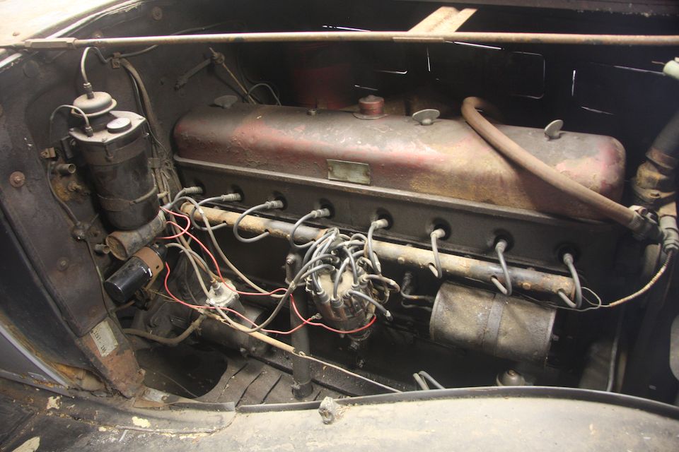 <B>1934 Nash AMBASSADOR EIGHT 1297 FIVE PASSENGER LWB BROUGHAM</B><BR />Chassis no. 522564<BR />Engine no. 522564