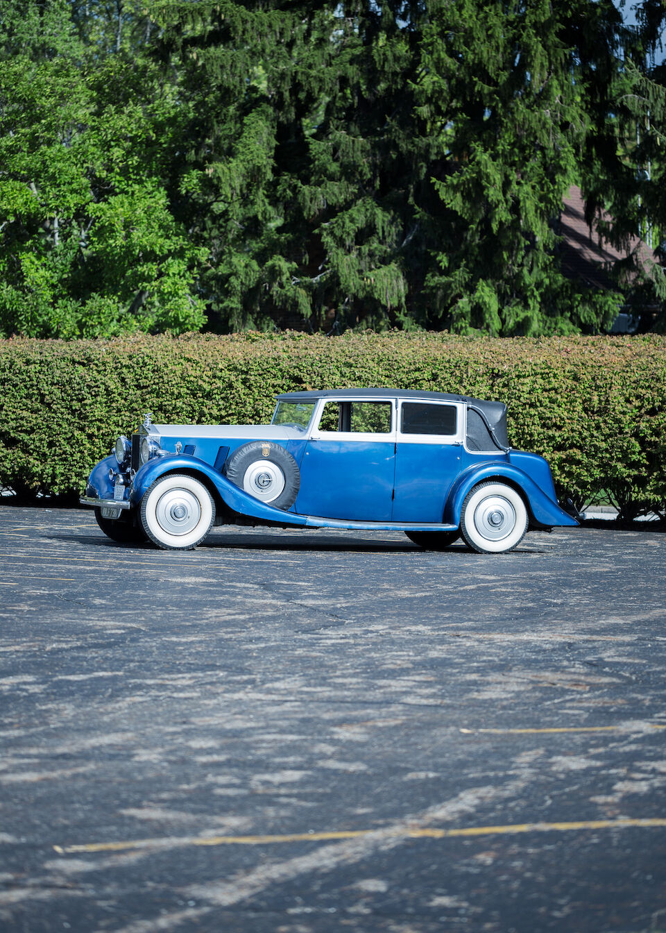 Bonhams 1936 RollsRoyce Phantom III 40/50hp Sunroof Landaulet Chassis no. 3AX97